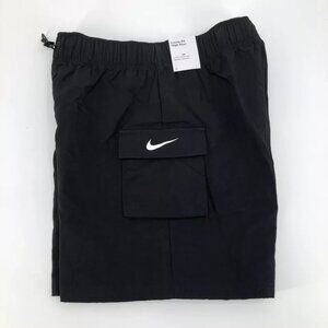 Nike Women’s Sportswear Essentials Woven Cargo High Rise Shorts Black Size XS